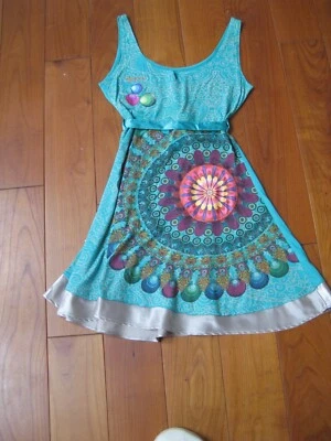 Sommerliches Trägerkleid von Desigual, Gr. L / 40 - Bild 1 von 4