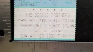 DOOBIE BROTHERS - AUG 29, 1993 PARAMOUNT'S KINGS ISLAND CONCERT TICKET STUB - Picture 1 of 1