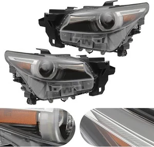 Headlight Headlamp For Mazda CX-9 2016-2023 W/ AFS Full LED Adaptive LH & RH - Picture 1 of 12