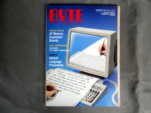 Dec 1987 Byte Magazine Vol 12 #14   AT Memory Boards_Natural Language Processing - Bild 1 von 10