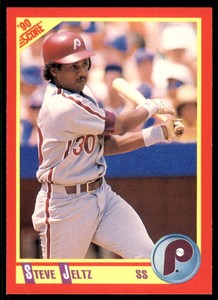 1990 Score Steve Jeltz Baseball Cards #421