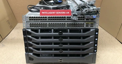 Dell MD3620i Dell R630 28.8TB SAS 80-Core 512GB RAM 10Gbit iSCSI SAN Solution - Image 1 of 3