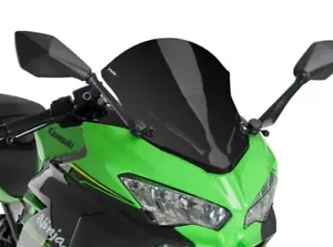Puig Windscreen Racing Carbon Look For Kawasaki Ninja Ex400 2018-2023 NOS 9976C - Picture 1 of 1