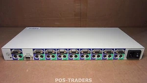 Interrupteur KVM monté en rack Avocent OutLook 180ESINT 8 ports PS/2 en cascade - Photo 1/3