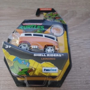 Funrise Diecast Cars Teenage Mutant Ninja Turtle Shell Riders Orange Leonardo - Picture 1 of 2