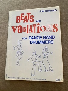 BEATS AND VARIATIONS FOR DANCE BAND DRUMMERS Joel Rothman Music Instruction - Imagen 1 de 9