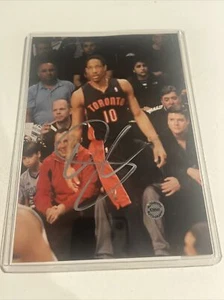 DeMar DeRozan ￼ Signed Photo Raptors Bulls Hologram - Picture 1 of 2