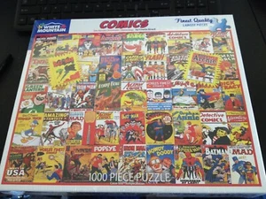 White Mountain 1000 Piece Puzzle - Comics  NEW SEALED - Picture 1 of 2
