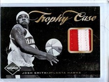 2011/12 PANINI LEAF LIMITED JOSH SMITH 2 COLOR PATCH