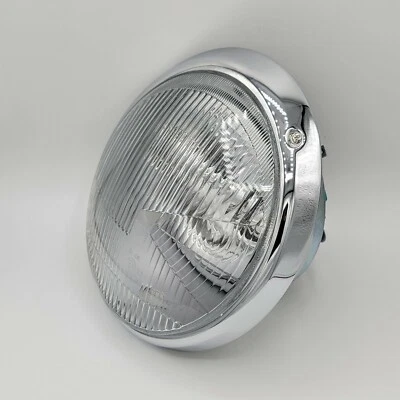 Faros LED 9HAUS Porsche 911 964 - Lente Hella estriada Borde cromado - PAR Foto 1 de 3