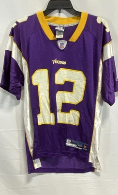 Camiseta de fútbol americano vintage 2008 Minnesota Vikings Gus Frerotte NFL Reebok talla S Foto 1 de 4