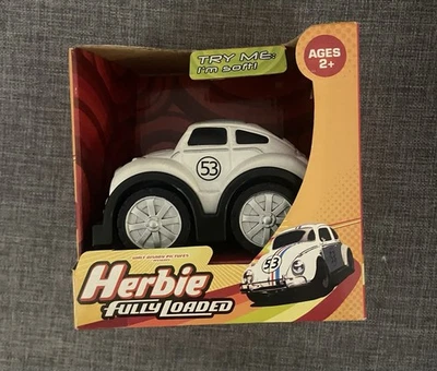 Disney Herbie Fully Loaded VW Bug Soft Car Reving Motor with Sound 2005 - Image 1 of 4
