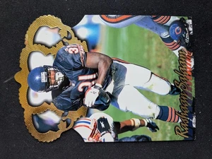 1996 Pacific Gridiron - Gold Crown Die Cut Football Card # GC-14 Rashaan Salaam - Bild 1 von 3