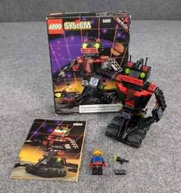 Lego 6889 System Space Spyrius Recon Robot 100% Complete W/ Box, Manual, Minifig