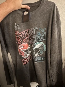 Philadelphia Eagles Super Bowl LIX Langarmshirt Gr. XL - Bild 1 von 4