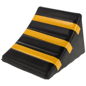  Rubber Wheel Chocks Automotive Immobilizers Car Blocks for Tires - Picture 1 of 12