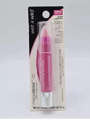 Wet n Wild Megaslicks Balm Stain, Moisturizing Lip Color - A STIFF PINK - QTY:1 - Image 1 of 2