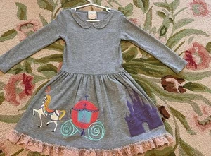 Lemon Loves Lime NWT Rapunzel Dress Girls Princess 8 Fairy Tale Castle - Picture 1 of 1