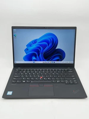 Lenovo ThinkPad X1 Carbon 7.ª generación 14' Intel Core i7 8.ª generación 1,80 GHz 16 GB RAM 25 Foto 1 de 4