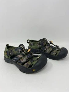 Sandalias Keen Juveniles Newport H2 Deporte Camuflaje Verde Agua Senderismo Juvenil Talla: 1 - Imagen 1 de 12