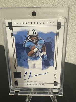2024 Panini Impeccable Illustrious Ink /75 Chris Johnson #ILL-CJN Auto - Image 1 of 2