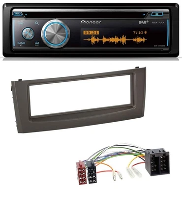 Pioneer MP3 DAB USB CD Bluetooth Autoradio für Fiat Grande Punto Punto ab 05 sch - Bild 1 von 4