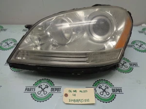 06-08 MERCEDES-BENZ W164 ML350 ML500 LEFT DRIVER SIDE HALOGEN HEADLIGHT OEM - Picture 1 of 5