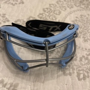 STX 4 Sight Plus Women's Lacrosse Field Hockey Goggles Cage Protection Blue - Bild 1 von 4
