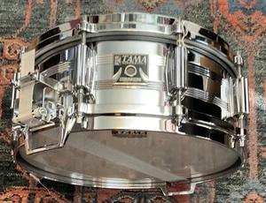 Tama 50th Limited Mastercraft Steel Snare Drum - 5 inches x 14 inches, Polished - Picture 1 of 12