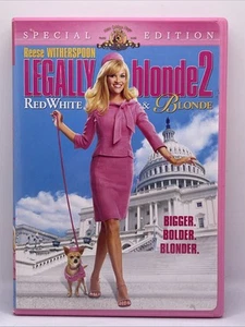 Legally Blonde 2: Red, White and Blonde (DVD, 2003) - Foto 1 di 6