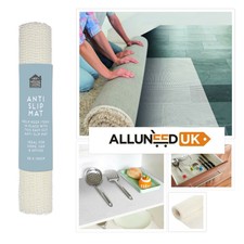 White Anti Slip Non Slip Grip Mat Carpet Underlay Rug Car Dash Home Garage Liner