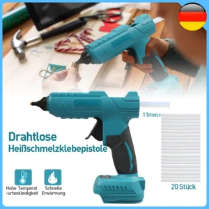 Für Makita 18V Akku Heissklebepistole Klebepistole Bastel Pistole +20 Klebestick - Bild 1 von 11