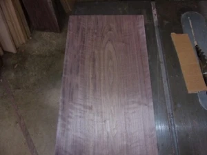 LOTTO TAVOLA ESSICCATA ALL'ARIA LEGNO NOCE 139F GUNSTOCK VUOTA LASTRA SPESSORE 1 3/4" - Foto 1 di 4