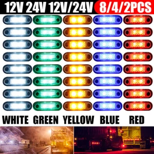 2x/4x/8x LED Begrenzungsleuchte Positionsleuchte 12V/24V für Anhänger LKW - Bild 1 von 25