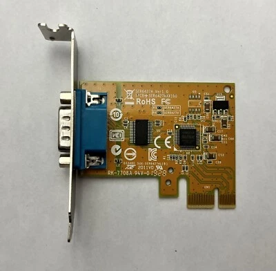 Dell 0NT0HM Sunix Serial Port RS-232 PCIe Card - Image 1 of 3