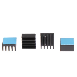 10pcs 8.8*8.8*5mm Aluminum Heatsink Radiator Cooler With Tape Appli BF√ - Photo 1/10