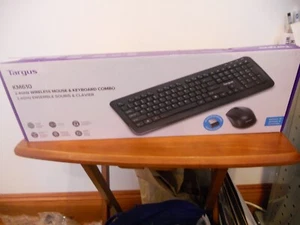 Targus KM610 Wireless Keyboard and Mouse Combo Black - AKM610BT NEW SEALED - Picture 1 of 7