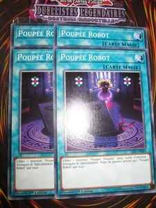 YU-GI-OH! PLAYSET (LOT DE 4) POUPEE ROBOT LED5-FR044 NEUF EDITION 1 FRANCAIS - Picture 1 of 1