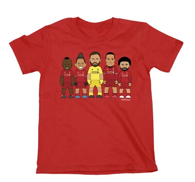 Kids VIPwees TShirt Liverpool Quality Cotton Football Christmas Git Boys Girls - Image 1 of 3