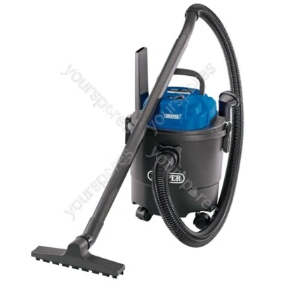 Draper 230V Wet & Dry Vacuum Cleaner, 15L, 1250W - Image 1 of 2