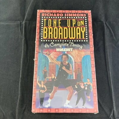 Richard Simmons Tone Up On Broadway Exercise Workout VHS Sealed - Image 1 of 4