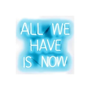 Stampa su Tela su Carta Poster o Quadro Carr Hailey Neon All We Have Is Now AW - Foto 1 di 2
