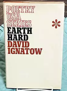 David Ignatow / EARTH HARD 1st Edition 1968 - Picture 1 of 1
