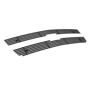 Fits 2001-2002 Chevy Silverado 2500/3500 Upper Stainless Black Billet Grill - Picture 1 of 7