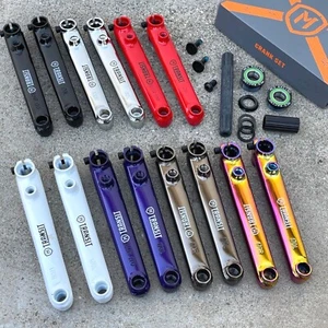 MISSION TRANSIT V2 MANIVELA 3 PIEZAS BMX BIELAS CROMOLY + PEDALIER EURO SE GT - Imagen 1 de 22