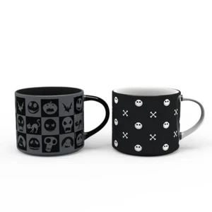 2er Set Zak Designs Keramiktasse Disney The Nightmare Before Christmas 15 Unzen 2 - Bild 1 von 3