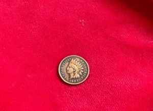 1907 Indian Head Penny - Picture 1 of 7
