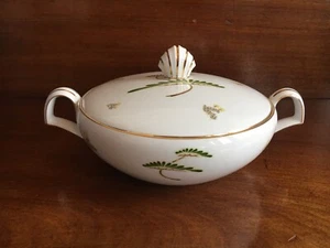 NARUMI CHINA - NAR31 ABSTRACT TREE PATTERN - JAPAN - 8" COVERED SERVING BOWL - Picture 1 of 11
