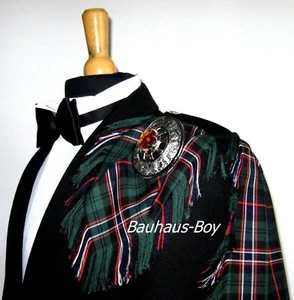 FLY PLAID TARTAN SCOTLAND'S NATIONAL FRINGED MADE IN SCOTLAND HIGHLAND KILT MENS - Picture 1 of 3