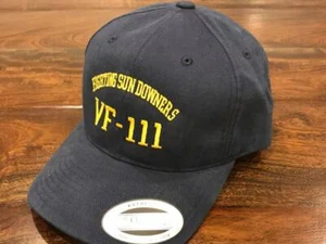 VF-111 SunDowners Squadron Sombrero D2 - Imagen 1 de 3